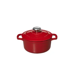 Mini Cocotte En Fonte Ronde 10 Cm Rouge Chasseur magasin paris 9