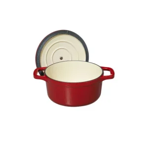 Mini Cocotte En Fonte Ronde 10 Cm Rouge Chasseur magasin paris 11