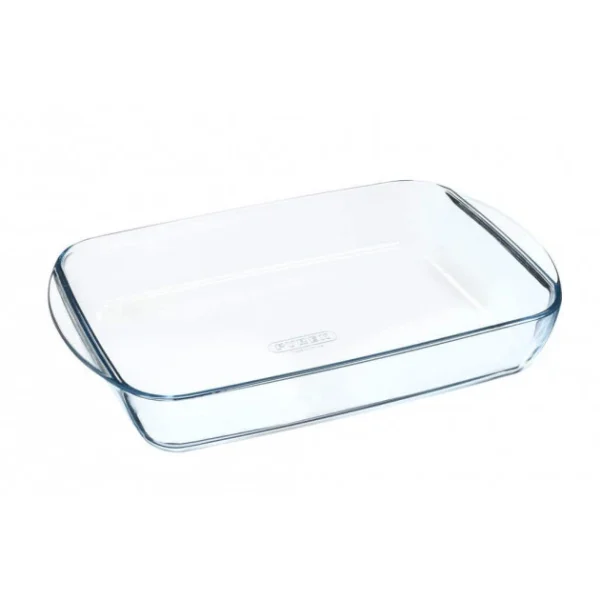 officiel Plat à Lasagnes Rectangulaire En Verre 40 X 27 Cm 3,7 L Essentials Pyrex 1