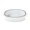 prix le plus bas Plat Oblong Blanc Cumulus 19 X 13 Cm Caractère Culinaire Revol 16