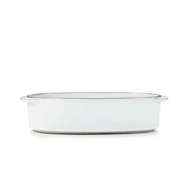 prix le plus bas Plat Oblong Blanc Cumulus 19 X 13 Cm Caractère Culinaire Revol 4