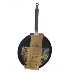 Poêle à Crêpes Tôle Bleue Ø 18 cm Outdoor De Buyer Promotio de vente 10