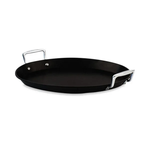 Meilleur Prix Poêle à Poisson Ovale 25,5×40 Cm Anti-Adhérente Les Forgées Le Creuset 1