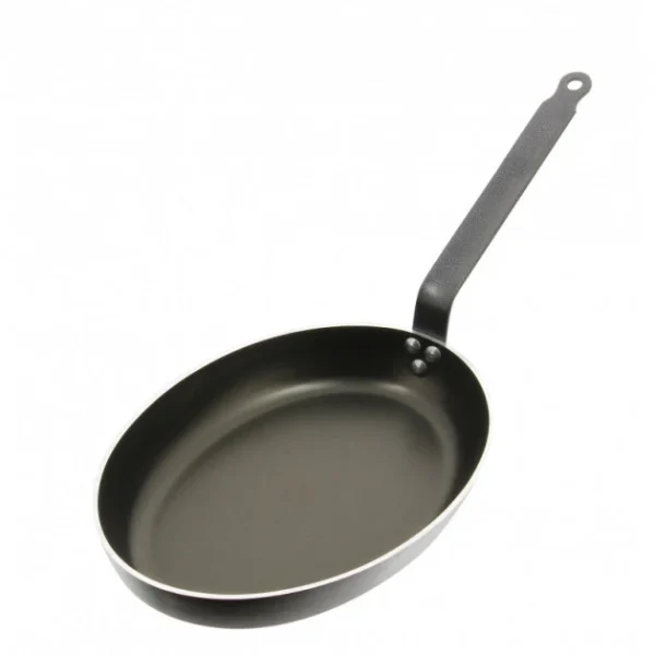 Nouveau Poêle à Poisson Ovale ø36 cm Antiadhésive Choc Resto Induction De Buyer 1