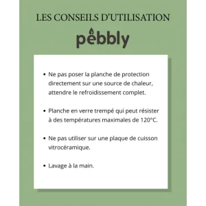 SOLDES TOUT À Protection Plaque De Cuisson En Verre 50 X 28 Cm Noir Pebbly 15