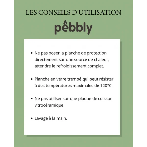 SOLDES TOUT À Protection Plaque De Cuisson En Verre 50 X 28 Cm Noir Pebbly 6