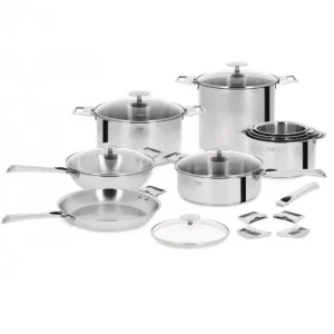 Sauteuse Casteline Ø 26 cm Manche Amovible Anti-Adhésive Inox Cristel offre spéciale 10