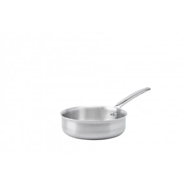 marques de renommée Sauteuse Droite Inox Ø 24 Cm Alchimy De Buyer 1