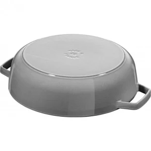 Sauteuse En Fonte Chistera 24 Cm Gris Graphite Staub luxe soldes 15