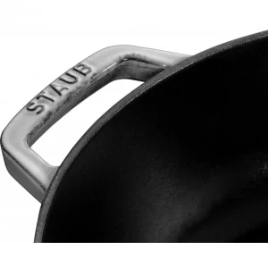 Sauteuse En Fonte Chistera 24 Cm Gris Graphite Staub luxe soldes 17