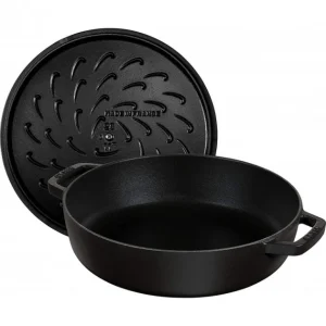 prix le plus bas Sauteuse En Fonte Chistera 24 Cm Noir Staub 11