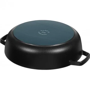 prix le plus bas Sauteuse En Fonte Chistera 24 Cm Noir Staub 15