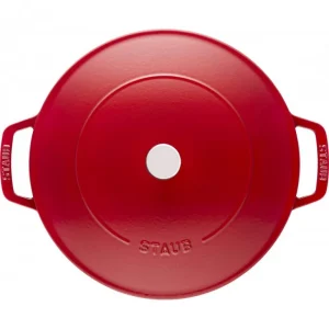 magasins pour Sauteuse En Fonte Chistera 24 Cm Rouge Cerise Staub 12