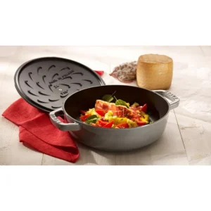 Sauteuse en Fonte Chistera 28 cm Gris Graphite Staub magasin pour 24