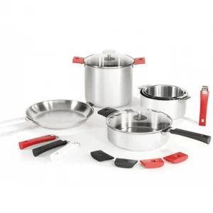 Sauteuse Mutine Ø 22 cm Manche Amovible Inox Cristel Officielle 10