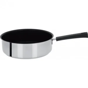 soldes en ligne Sauteuse Mutine Ø 24 Cm Manche Fixe Anti-Adhésive Inox Cristel 7