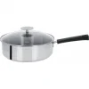 soldes en ligne Sauteuse Mutine Ø 24 Cm Manche Fixe Anti-Adhésive Inox Cristel 7