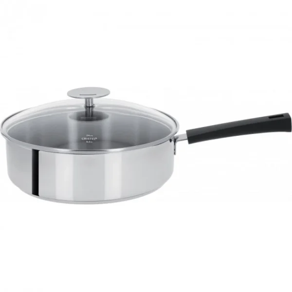 Sauteuse Mutine Ø 24 cm Manche Fixe Inox Cristel Achat 1