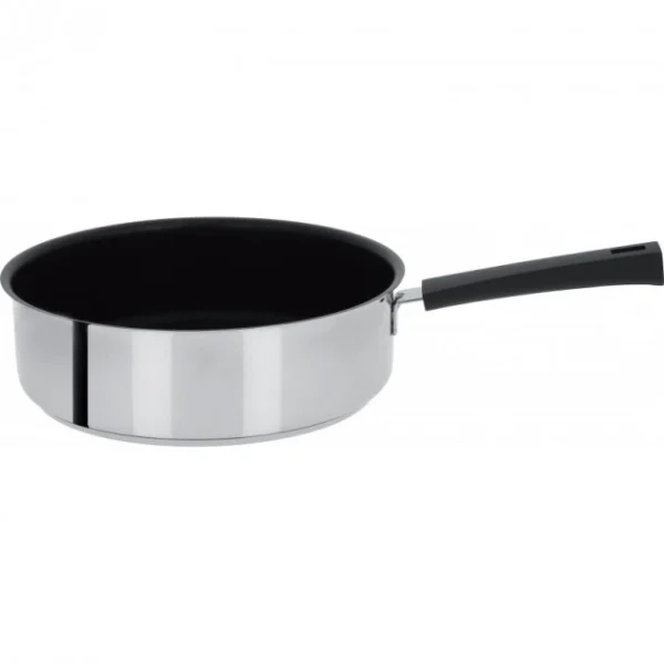 Sauteuse Mutine Ø 26 cm Manche Fixe Anti-Adhésive Inox Cristel mode 3