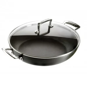 Sauteuse Provençale 30 cm Anti-Adhérente avec couvercle Les Forgées Le Creuset magasin paris 10