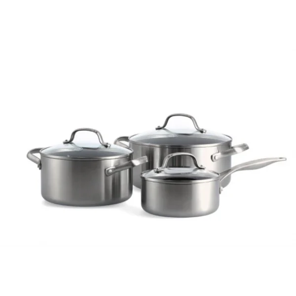 Achat Set de 3 pièces : Casserole 16 cm + Faitout 20 et 24cm collection GENEVA GreenPan™ 1