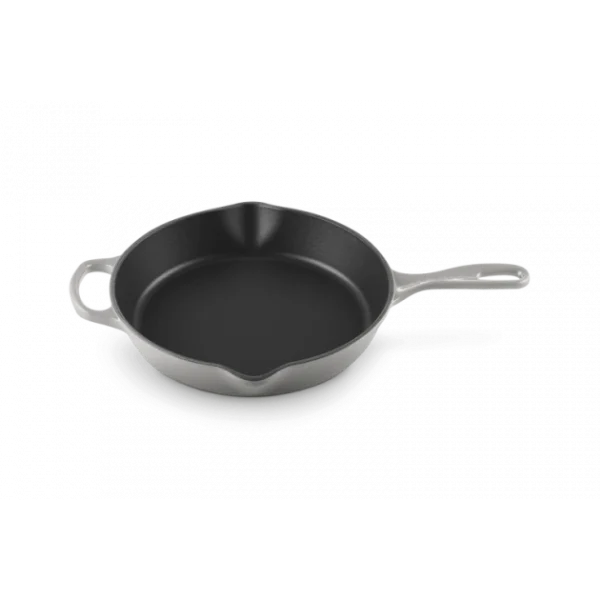 Skillet Rond Profond 26cm en Fonte Mist Grey Le Creuset à prix très bas 4