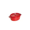 STAUB Cocotte Fonte Ovale 27 Cm Rouge Cerise 3,2 L Authentic Original licence 8