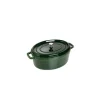 STAUB Cocotte Fonte Ovale 31 cm Vert Basilic Majolique 5,5 L mode pas cher 10