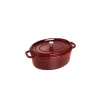 STAUB Cocotte Fonte Ovale 33 Cm Grenadine Majolique 6,7 L mode 5