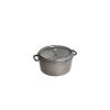 STAUB Cocotte Fonte Ronde 12 Cm Gris Graphite 0,4 L styles dernier cri 5