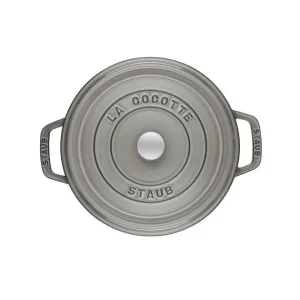 STAUB Cocotte Fonte Ronde 14 cm Gris Graphite 0,8 L Livraison Standard/Rapide 7