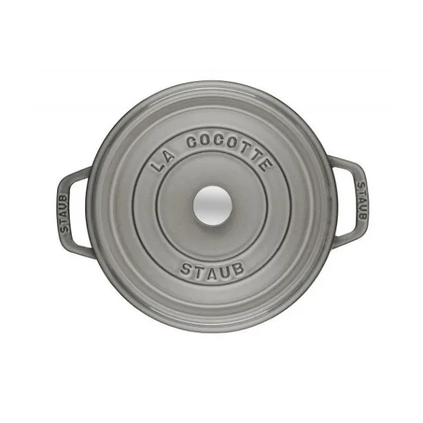 STAUB Cocotte Fonte Ronde 14 cm Gris Graphite 0,8 L Livraison Standard/Rapide 3