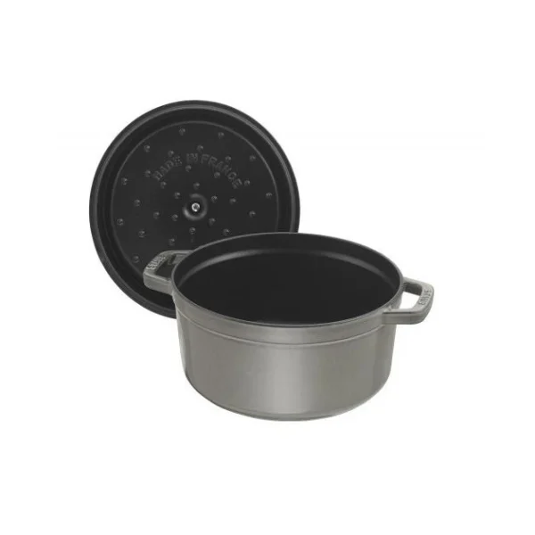 boutiqued en ligne STAUB Cocotte Fonte Ronde 16 cm Gris Graphite 1,2 L 3