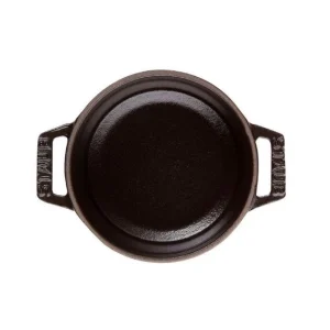 STAUB Cocotte Fonte Ronde 16 Cm Noir Mat 1,2 L site soldes 6