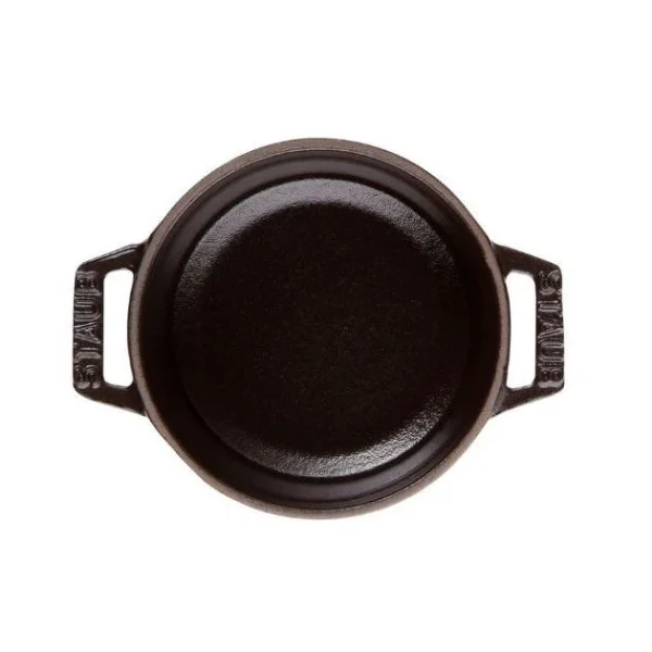 STAUB Cocotte Fonte Ronde 16 Cm Noir Mat 1,2 L site soldes 3