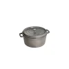 pas cher STAUB Cocotte Fonte Ronde 18 Cm Gris Graphite 1,7 L 10