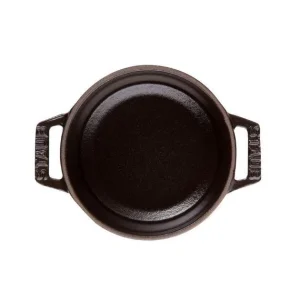 magasin paris STAUB Cocotte Fonte Ronde 18 Cm Noir Mat 1,7 L 6