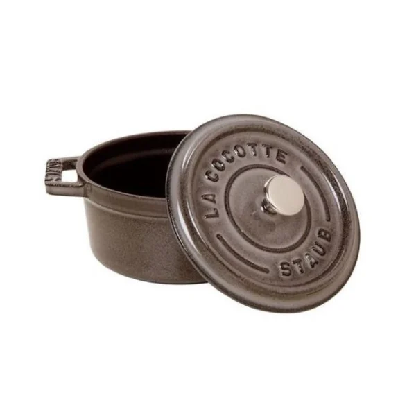 grossiste en ligne STAUB Cocotte Fonte Ronde 20 Cm Gris Graphite 2,2 L 3