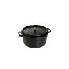 boutique en france STAUB Cocotte Fonte Ronde 20 cm Noir Mat 2,2 L 8