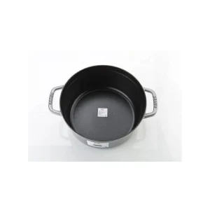 achat STAUB Cocotte Fonte Ronde 22 Cm Gris Graphite 2,6 L 6