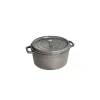 Acheter STAUB Cocotte Fonte Ronde 22 cm Gris Graphite 2,6 L 8