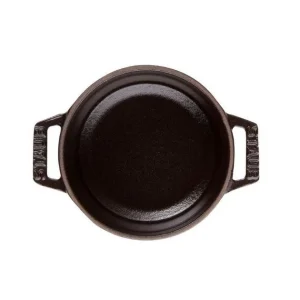 Nouvelle Collection STAUB Cocotte Fonte Ronde 22 cm Noir Mat 2,6 L 6