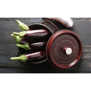 mode STAUB Cocotte Fonte Ronde 24 cm Grenadine Majolique 3,8 L 8