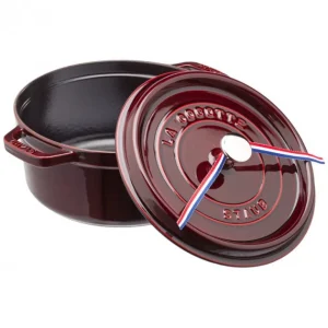 mode STAUB Cocotte Fonte Ronde 24 cm Grenadine Majolique 3,8 L 10