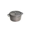 STAUB Cocotte Fonte Ronde 24 Cm Gris Graphite 3,8 L Dernières Nouveautés 10