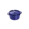 STAUB Cocotte Fonte Ronde 26 Cm Bleu Intense Majolique 5,2 L Top ventes 13