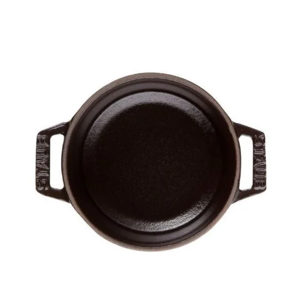 STAUB Cocotte Fonte Ronde 28 Cm Noir Mat 6,7 L vente en ligne pas cher 3