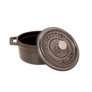 STAUB Cocotte Fonte Ronde 30 cm Gris Graphite 8,35 L en ligne 6