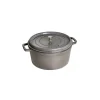 STAUB Cocotte Fonte Ronde 30 cm Gris Graphite 8,35 L en ligne 8