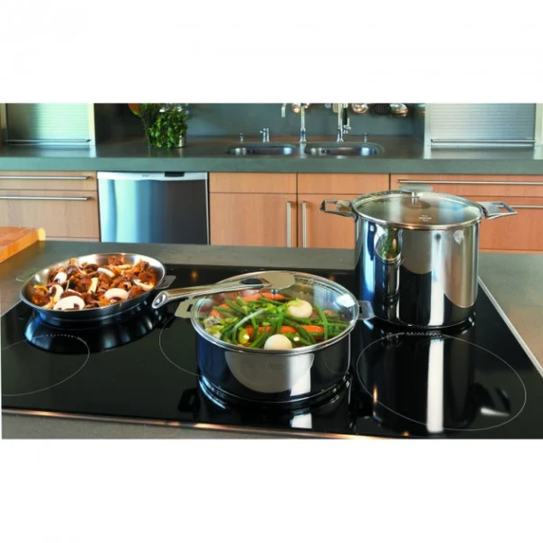 Prix très abordable Wok Casteline Ø 24 cm Manche Amovible Inox Cristel 5